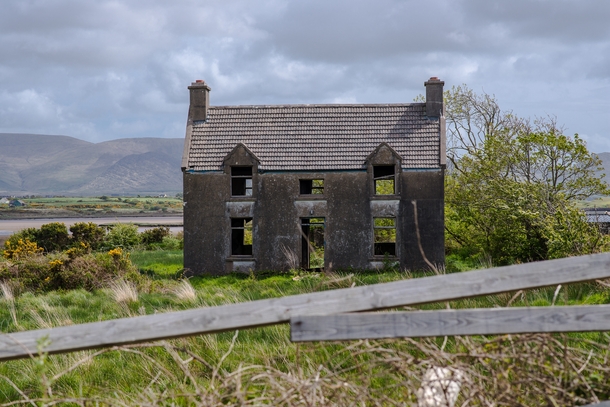 Abandoned home There any many like it scattered around Ireland 