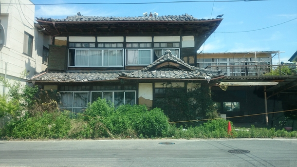 Abandoned Homes in the radioactive exclusion zone near Fukushima Daiichi Nuclear Power Plant  More in comments