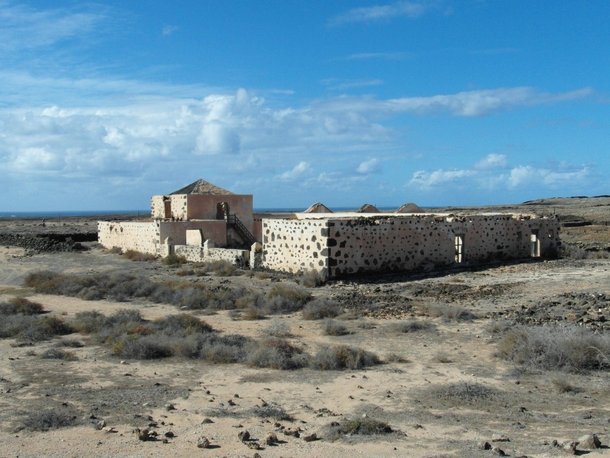 Abandoned house near Lajares Fuerteventura 