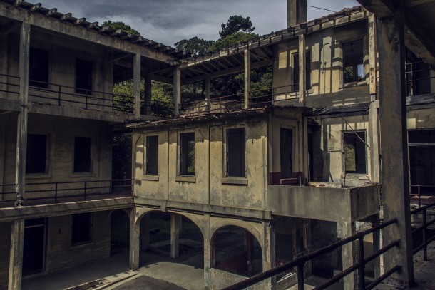 Abandoned immigration station on Angel Island California Album in comments 