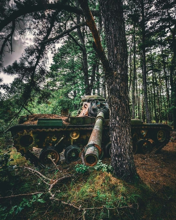 Abandoned M Tank