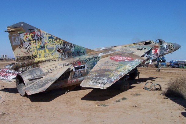 Abandoned MiG- Balad 