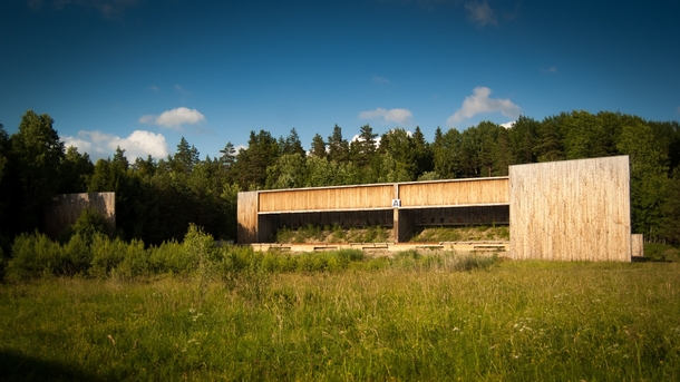 Abandoned Military Shooting Range in Sweden  x