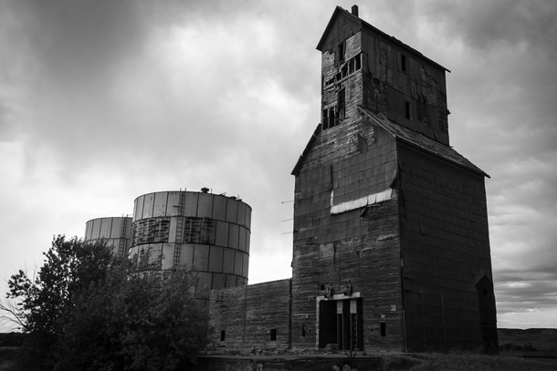 Abandoned Mill in Chugwater Wyoming 
