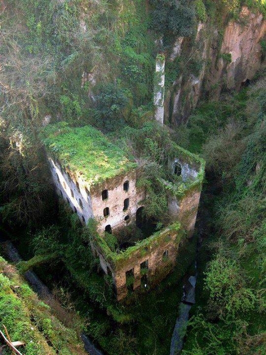 Abandoned Mill in Sorrento Italy x-post from rpics 