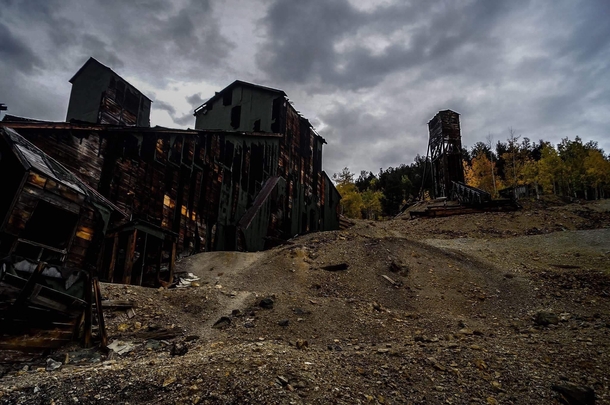 Abandoned mine in Bonanza CO