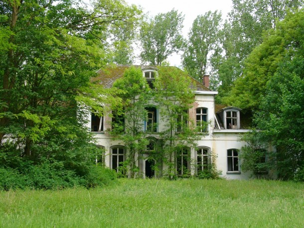 Abandoned orphanage in the woods Belgium 