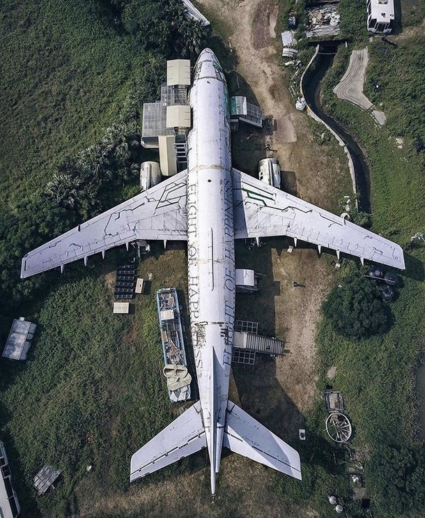 Abandoned plane in Taiwan
