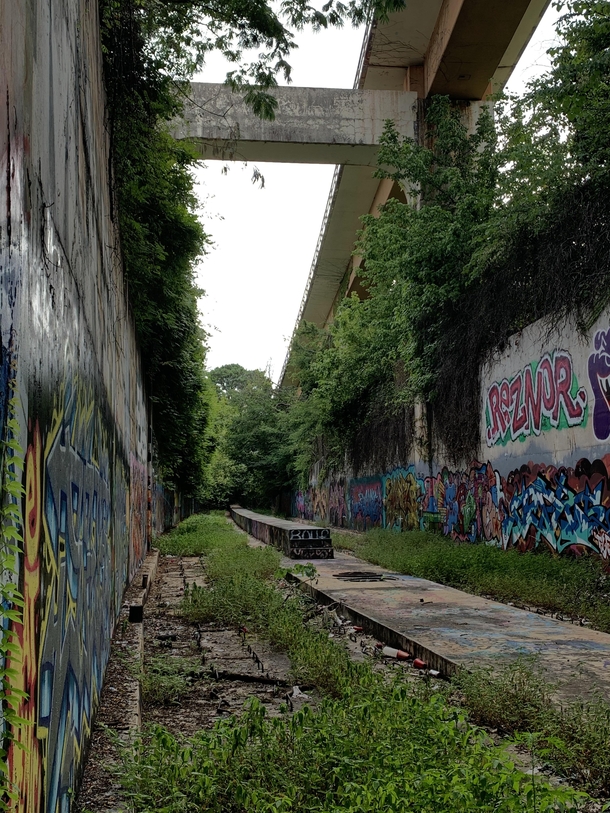 Abandoned railway in Atlanta GA