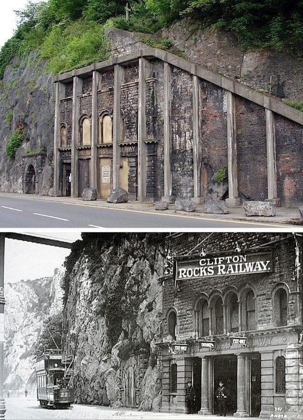 Abandoned railway in Bristol