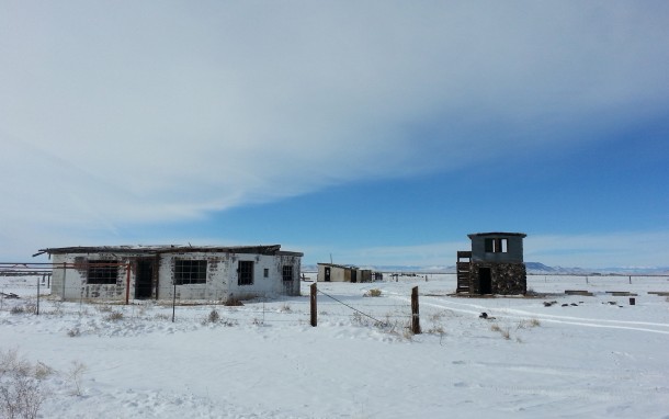 Abandoned Ranch Buildings on the Colorado-New Mexico Border 
