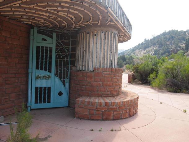 Abandoned Rest Stop Salt River Canyon AZ x