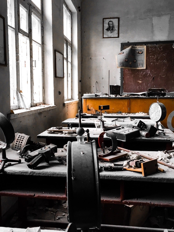Abandoned school in Mashevo village Chernobyl Urbex Tour