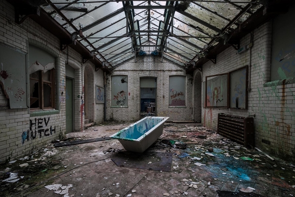 Abandoned school in United Kingdom 