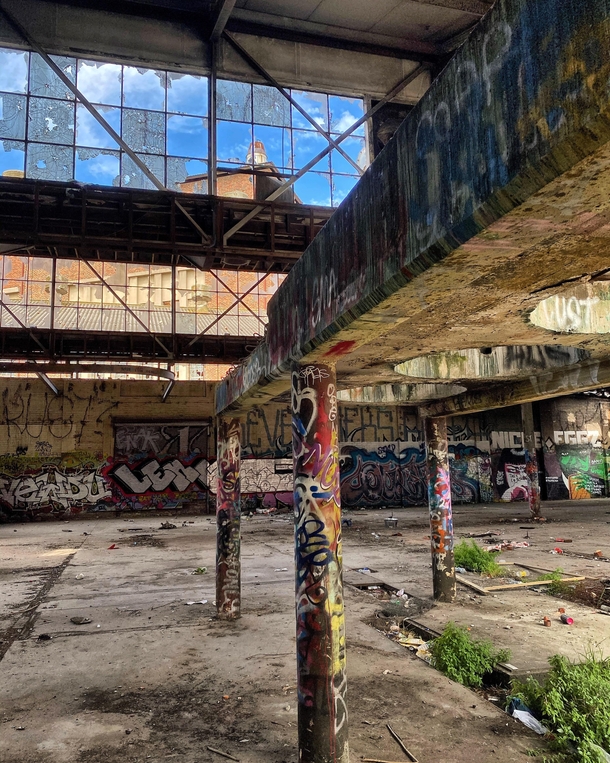 Abandoned textile factory in Melbourne Australia