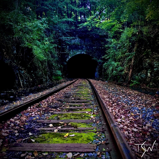 Abandoned Train Tunnel - Perkasie Pennsylvania USA