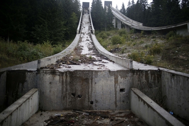 Abandoned Venues From The  Sarajevo Olympics  Album in comments