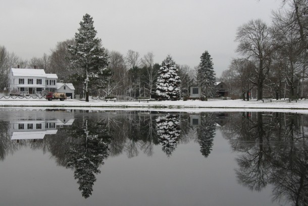 Across the Pond on the Upper Green in Newbury MA photo by John Phelan 