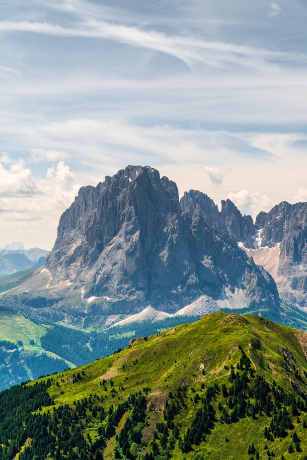 Adventure in the mountains The Dolomites Italy 