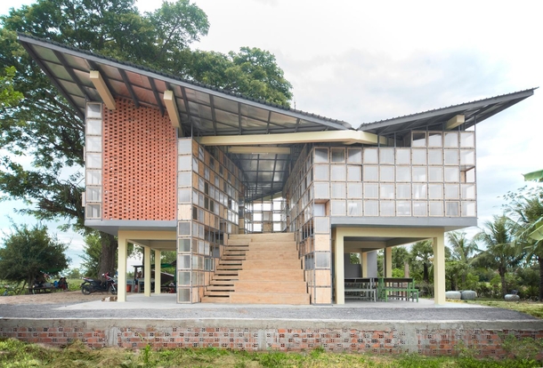 Adventurous Global School Sneung Cambodia designed by Orient Occident Atelier in  