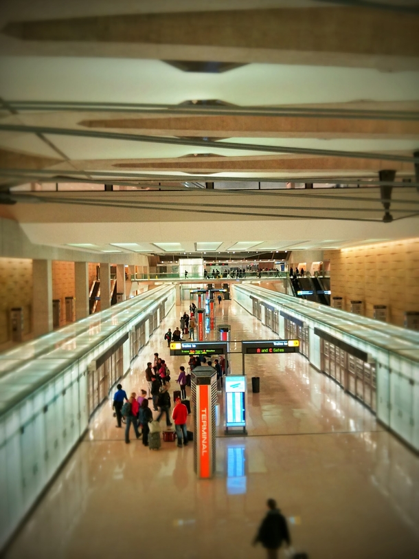AeroTrain Station at Washington Dulles International Airport 