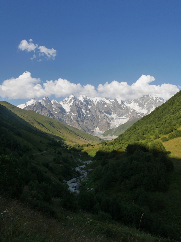 Afternoon in the Georgian Caucasus