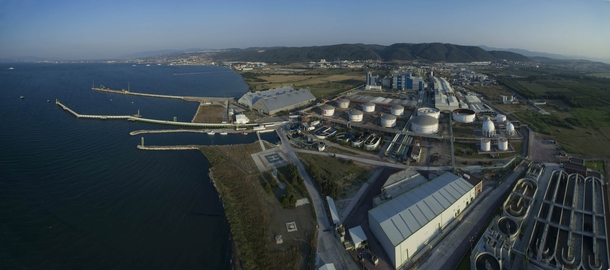 Aksa Acrylics  MW coal plant and water storage Yalova Turkey 