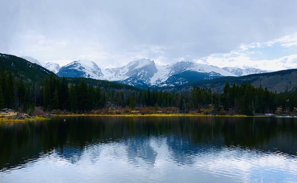 Alpine Lake in Rocky Mountain Natl Park  OC