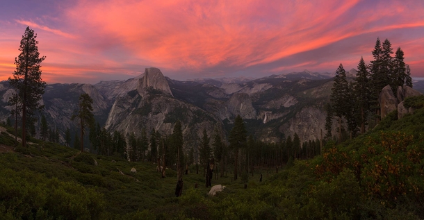 American Beauty - Yosemite National Park after Sunset 