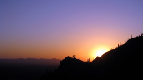 American Southwest sunsets are unbelievable just outside Tucson Arizona 