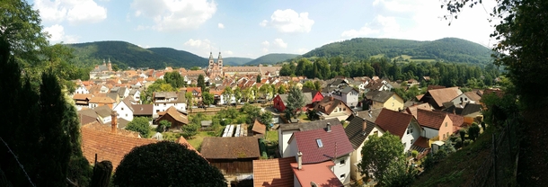 Amorbach Lower Franconia Bavaria Germany 