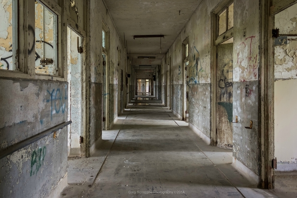 An Abandoned Sanatorium in Louisville Kentucky  by Gary Scroggins