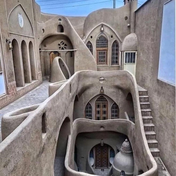 An ancient home in Kashan Iran 