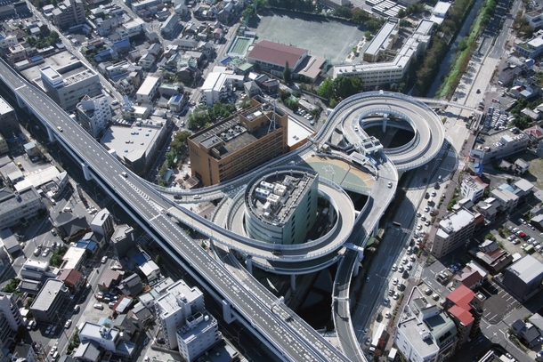 An interchange in Nagoya 