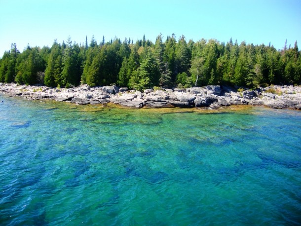 An island in Georgian Bay Ontario x 