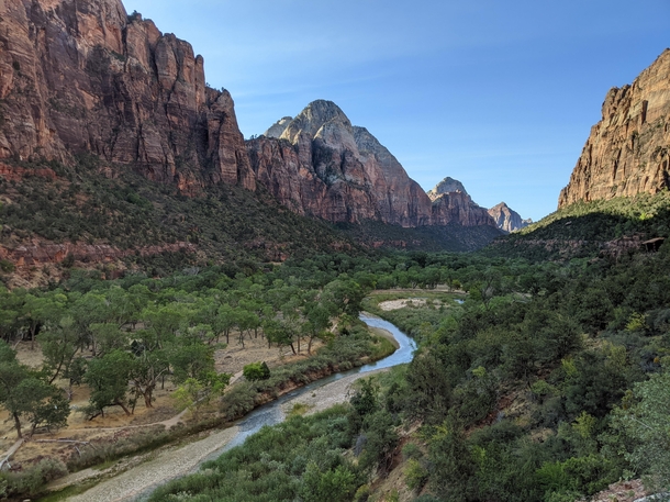 An Oasis in the Desert - Zion NP USA 