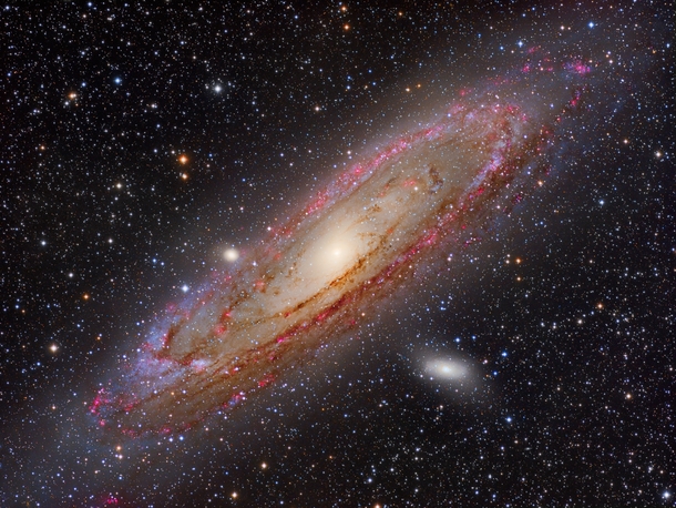 Andromeda galaxy  by Leonardo Orazi