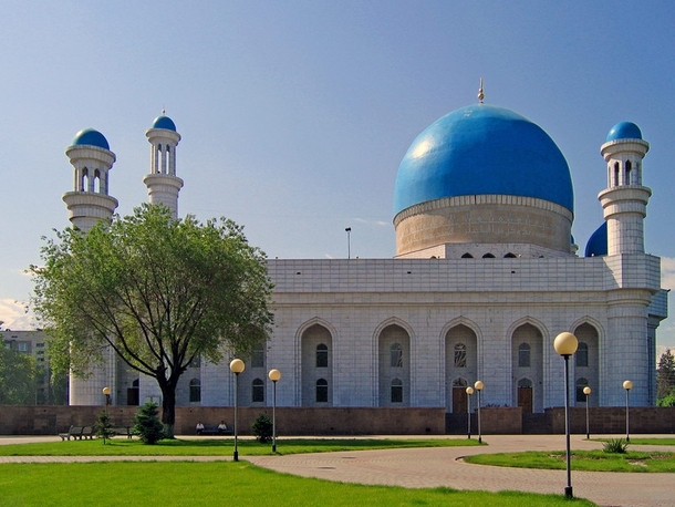 Another central mosque in Almaty Kazakhstan 