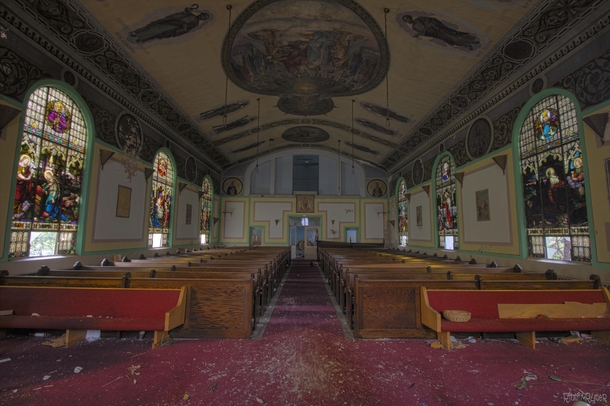 Another  Fave - Abandoned Hungarian Church in Detroit Michigan 