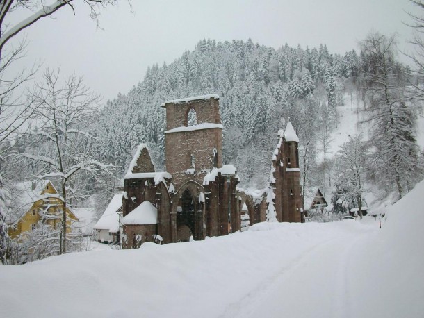 Another hidden monastry from the Black Forest All Saints built in     