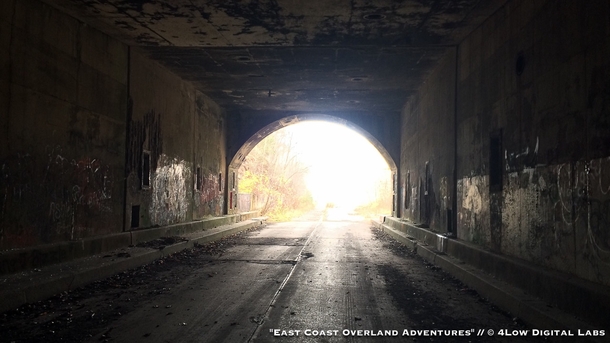 Another shot of the abandoned PA Turnpike Tunnel 