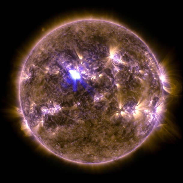 APOD  April  - Sun with Solar Flare 