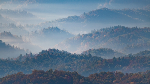 Appalachian Mountains in North Carolina 