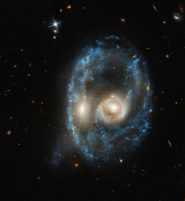 Arp-Madore -  This is two galaxies colliding with one another  million light years away from earth
