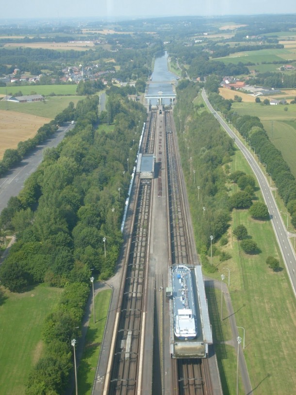 As were in a boat lift mood heres the inclined plane of Ronquieres Belgium 