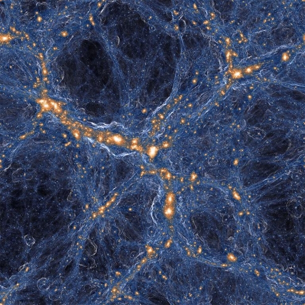 Astronomers using the powerful twin optical telescopes to discover a relic cloud of gas in the distant universe The cloud is made mainly of the elements born in the Big Bang