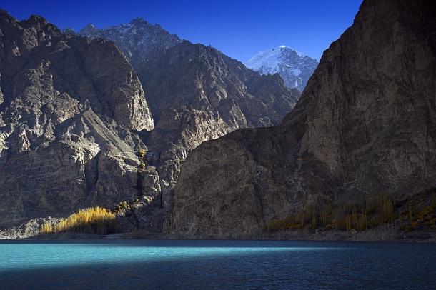 Attabad Lake And Karakoram Mountains Gilgit Baltistan Pakistan  By ssSUH 