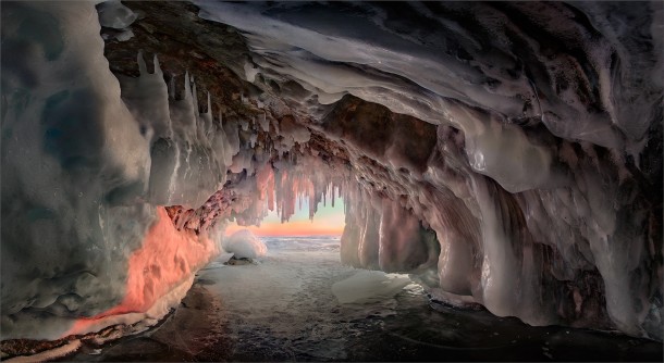 Baikal Ice Cave Russia  photo by Yury Pustovoy