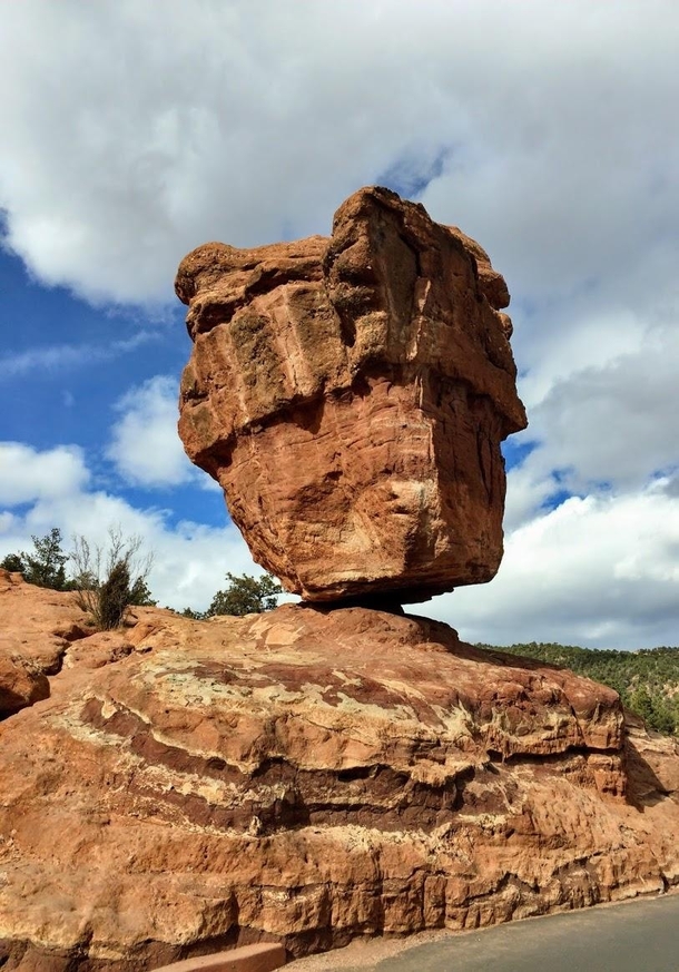 Balancing Rock Garden of the Gods Colorado 