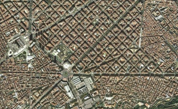 Barcelona from above 